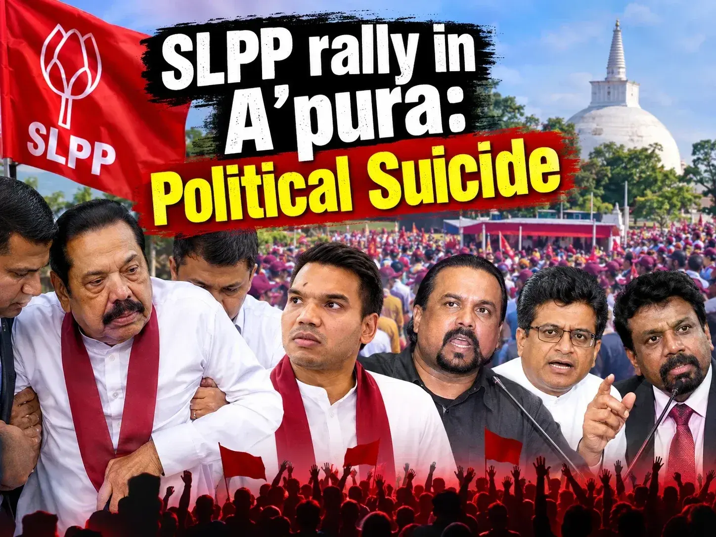 SLPP rally in A’pura: Political Suicide
